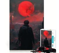 Puzzle Urban Sunset per ragazzi,1000 pezzi,divertente gioco di memoria,superficie liscia e senza sbavature,regalo di compleanno,rompicapo (38x52cm)