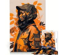 Puzzle Urban Survivor Girl da 1000 pezzi per adolescenti, ideale per allenamento intelligente, relax e svago, con taglio perfetto e un regalo perfetto (50x75cm)