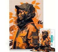 Puzzle Urban Survivor Girl per adolescenti,1000 pezzi,stimola la mente,divertente,con componenti robusti e ben definiti,un'attività di gruppo emozionante (38x26cm)