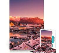 Puzzle V+A Waterfront Cape Town da 1000 pezzi,gioco cognitivo divertente,taglio di alta precisione, alleviare lo stress (38x52cm)