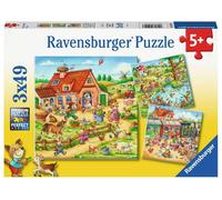 Puzzle Vacanze in Campagna 3x49 Pezzi