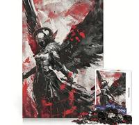 Puzzle Valchirie in vetro colorato, 1000 pezzi, abilità cognitive, passatempo rilassante, chiusura solida, regalo di Natale unico (38x52cm)