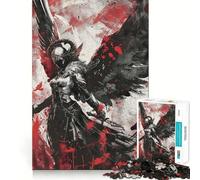 Puzzle Valchirie in vetro colorato per adolescenti,1000 pezzi,gioco di memoria,incastro perfetto,nessun pezzo si stacca,ideale da portare in viaggio,gioco per allenare la mente,regalo (38x52cm)