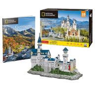 PUZZLE VAN DER MEULEN Neuschwanstein Castle - 121 Pezzi, Edificio Storico, Età 10+ anni