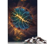 Puzzle Vanaheims Galactic Garden da 1000 pezzi per adulti, puzzle in legno, gioco di sfida per l'esercizio mentale, regali di intrattenimento, attività per famiglie (75x50 cm)