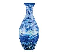 Puzzle Vase, 3d Flower Pot Puzzle, 160 Piece Decorative Design, 9.06x4.03 Inches Removable Water Cup, Curved Jigsaw Planter for Home, Workplace, Housewarmings & Decor