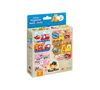 Puzzle veicoli piccoli e grandi - gioco e puzzle in uno