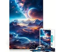 Puzzle "Velocità in montagna" da 1000 pezzi per adolescenti, gioco per allenare la mente, rilassante e divertente, da assemblare, regalo perfetto 38x52cm
