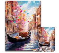 Puzzle Venezia 1000 pezzi per adulti, puzzle fai da te per adulti, regalo per la casa, gioco rompicapo 26X38CM/10,23x14,96 pollici