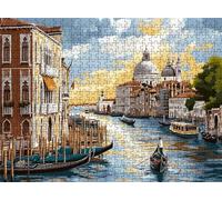Puzzle Venezia Città dell'acqua - Puzzle 3000 Pezzi per Adulti - Puzzles Giochi Rilassamento - Bene Confezionamento Scatola - Stampa Alta Definizione Colori Brillanti-Puzzles Legno Impegnativi s7h-249