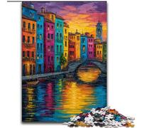 Puzzle Venezia, Italia, 1000 pezzi per adolescenti, adatti a persone dai 14 anni in su, idee regalo per la decorazione della casa (50x75cm)