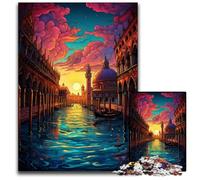 Puzzle Venezia Italia da 1000 pezzi puzzle impossibili per adulti perfetti per decorazioni per la casa compleanni feste e regali 1000 pezzi (75x50 cm).