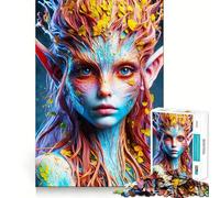 Puzzle Verdant Muse per ragazzi, 1000 pezzi, stimola la mente, gioco rilassante, taglio preciso, 38x52cm