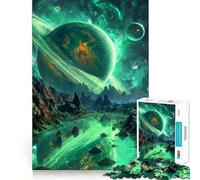 Puzzle Verdant Ring Serenade da 1000 pezzi,divertente da giocare,senza sbavature,con pezzi ben tagliati,portatile e adatto ai viaggi (38x26cm)