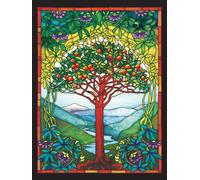 Puzzle Vetri Colorati Albero della Vita XL 275 pezzi