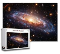 Puzzle via Lattea Puzzle 1000 Pezzi Spazio Bambini 3 4 5 6 7 8 Anni Bambino, Bambina, Maschio Rilassamento e Intelligence 75x50 cm DIY Di Legno Puzzle Arte,Regalo Uomo e Donna, Decorazione Murale V-2