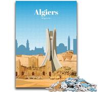 Puzzle "Viaggio ad Algeri" per adolescenti, 1000 pezzi, perfetti per le serate di gioco, giocattolo colorato per la casa, regalo 2000 pezzi (70x100cm)