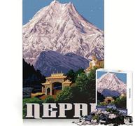 Puzzle "Viaggio in Nepal" per adolescenti, 1000 pezzi, esercizio per la mente, rilassante, taglio di precisione, regalo festivo (38x52cm)