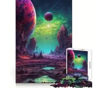 Puzzle "Viandante Celeste" da 1000 pezzi per ragazzi,attività di allenamento mentale e svago,dimensioni compatte,ideale come regalo (38x26cm)