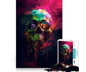 Puzzle Vibrant Requiem da 1000 pezzi,gioco creativo per lo sviluppo delle capacità di gioco,incastro perfetto,nessun pezzo si stacca,attività per rafforzare i legami affettivi con i propri cari