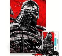 Puzzle Vichingo Berserker da 1000 pezzi,divertente gioco,tecnologia di taglio laser avanzata,giocattolo per interni per le vacanze (38x26cm)
