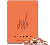 Puzzle Vienna Austria 1000 pezzi per adolescenti, gioco stimolante, giocattoli, ogni pezzo è unico - gioco stimolante e divertente per tutta la famiglia 2000 pezzi (70x100cm)