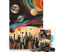 Puzzle Vienna Austria da 1000 pezzi,ideale per stimolare la concentrazione,divertente e con taglio laser per un incastro perfetto Attività per rafforzare i legami affettivi (38x26cm)