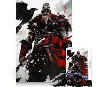 Puzzle Viking And The Crow da 1000 pezzi per ragazzi, ideale per la memoria, il relax e il divertimento, con taglio uniforme, perfetto come regalo di Natale (38x52cm)