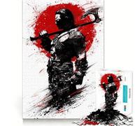 Puzzle Viking Berserk da 1000 pezzi,divertente gioco,tecnologia di taglio laser avanzata,giocattolo per interni per le vacanze (38x26cm)