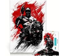 Puzzle Viking Berserk da 1000 pezzi per adolescenti stimola la mente,divertente,con taglio di alta precisione,attività rilassante e pausa rigenerante (50x75cm)