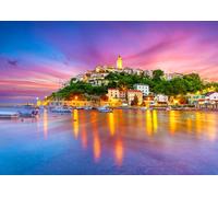 Puzzle Villaggio Vrbnik Croazia 1000 Pezzi