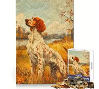 Puzzle vintage inglese per adulti, 1000 pezzi, per migliorare la memoria, rilassante e piacevole, con taglio preciso, ideale come regalo (50x75cm)