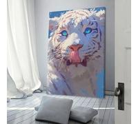 Puzzle vintage raffigurante una mucca gentiluomo, livello difficile, in cartone riciclato al 100%, per donne e uomini, regalo per la festa del papà, 1000 pezzi (75x50 cm)