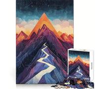 Puzzle "Visione Celeste" da 1000 pezzi per adolescenti,stimolante per la mente,ideale per il tempo libero e la fuga dalla realtà,con incastro perfetto,perfetto come regalo per le vacanze (50x75cm)