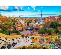 Puzzle Vista da Park Güell, Barcellona 1000 pezzi