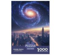 Puzzle Vista del cielo stellato Arte Puzzle Stampa Di Qualit Genitore-Figlio Attivit Universo Puzzle Divertimento Gioco Puzzle Da 1000 Pezzi Puzzle Arte Per Adulti E Ragazzi 70x50cm/1000pcs