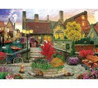 Puzzle Vita nella città vecchia 1000 pezzi
