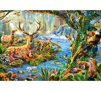 Puzzle Vita nella foresta 500 pezzi