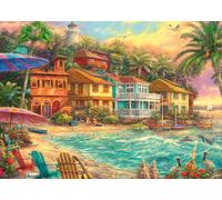 Puzzle Vita sull'isola 1000 pezzi
