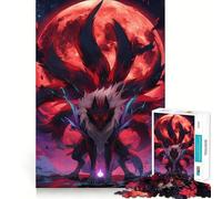 Puzzle "Volpe a nove code" da 1000 pezzi per adulti, gioco di concentrazione e stimolazione mentale, ideale per la casa e il tempo libero, con bordi netti, regalo perfetto per Babbo Natale (50x75cm)