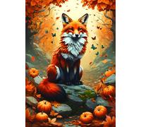 Puzzle Volpe autunnale 500 pezzi