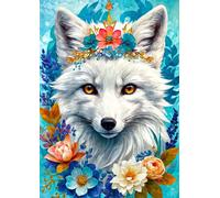 Puzzle Volpe della Neve Fiorita 1000 pezzi