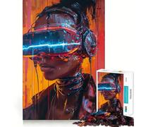 Puzzle VR Lumin per ragazzi,1000 pezzi,stimola la mente,divertente,con componenti robusti e di facile taglio,un'attività di gruppo emozionante (38x26cm)