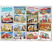 Puzzle Vroom Vroom 2000 pezzi di Cobble Hill
