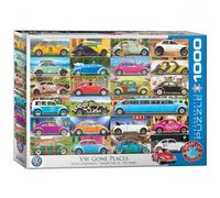 Puzzle - VW BEETLE - RIMASTO - 1000 Pezzi