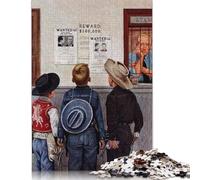 Puzzle Wanted da 1000 pezzi per adulti e adolescenti. Puzzle per adulti e adolescenti adulti dai 14 anni in su. 1000 pezzi (75 x 50 cm)