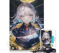 Puzzle Warrior Girl Amelia da 1000 pezzi,gioco per lo sviluppo delle capacità cognitive,superficie liscia e priva di sbavature,rilassante attività di gruppo al chiuso (38x52cm)