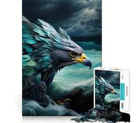 Puzzle Wave Rider Falcon da 1000 pezzi,divertente gioco con tecnologia di taglio laser avanzata,giocattolo per interni per le vacanze (38x52cm)