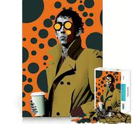 Puzzle "We Love Coffee" da 1000 pezzi per adolescenti,gioco stimolante per la mente,montaggio sicuro e stabile,divertimento assicurato per tutta la famiglia (50x75cm)