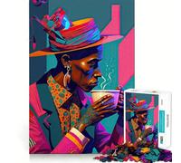 Puzzle "We Love Coffee" da 1000 pezzi per adulti,divertente gioco di memoria,montaggio sicuro e stabile,attività per tutta la famiglia (38x26cm)